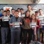 Alumnos de la Escuela Fernando Lorenzo participaron de un taller sobre las ventajas de permanecer en la escuela