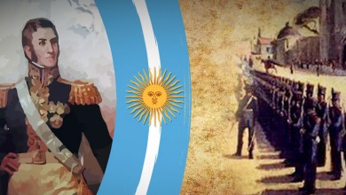 San Martín hace jurar la Independencia en Mendoza