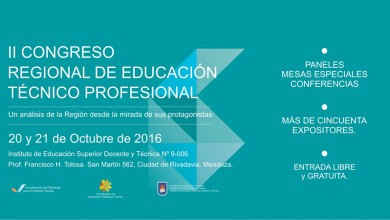 En Rivadavia se está desarrollando el “II Congreso regional de educación técnico profesional”