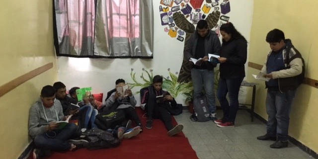 Escuela de San Martín apela a una creativa manera de estimular la lectura