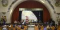 Alumnos de la Escuela Láinez presentaron una obra musical en la escuela Hogar Eva Perón