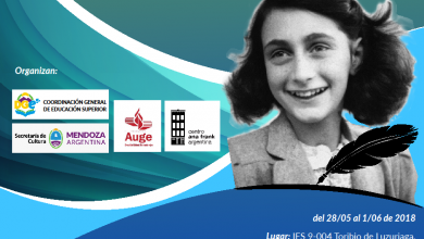 “Ana Frank, una historia vigente” llega al Valle de Uco