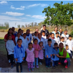 Alumnos del Cens 3-428 “Prof. Arturo Blanco” participaron de un proyecto solidario en la escuela Maestro Teófilo Quiroga