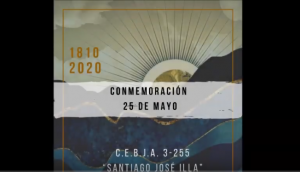 CEBJA 3-255 _Santiago José Illa_acto 25 de Mayo