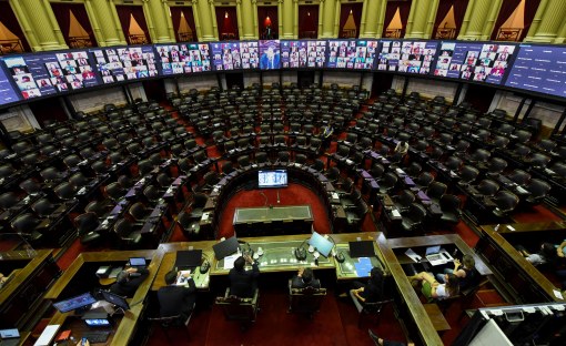 Parlamento Juvenil MERCOSUR leyó la Declaración Nacional en el Congreso de la Nación (1)