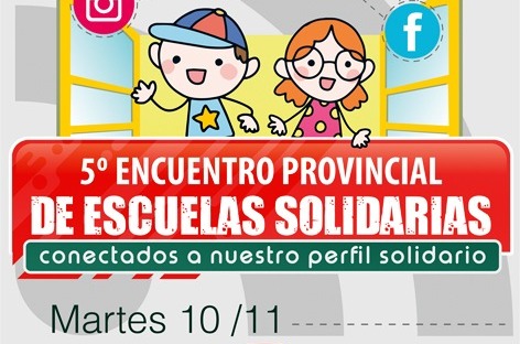 Llega el V Encuentro Provincial de Escuelas Solidarias