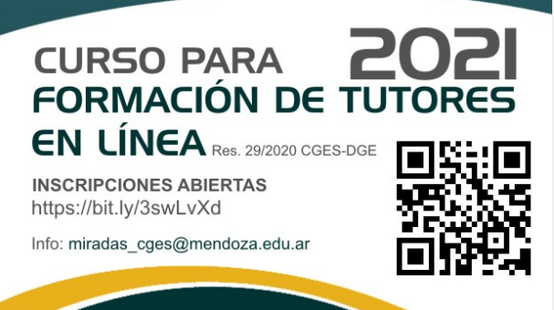Miradas de Mendoza 2021: se relanzan dos cursos de capacitación docente