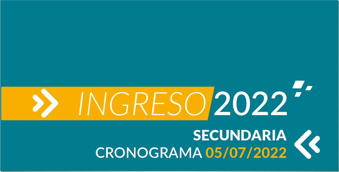 SECUNDARIA CONCURSO INGRESO 05-07-2022