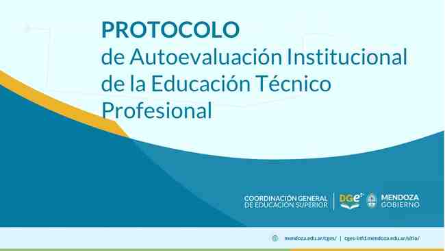 educaciontecnica-cges-protocolo autoevaluacion institucional
