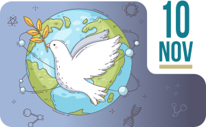 10 de noviembre. Día Mundial de la Ciencia para la Paz y el Desarrollo