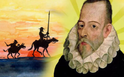 retrato imagen foto Don Quijote- caballos