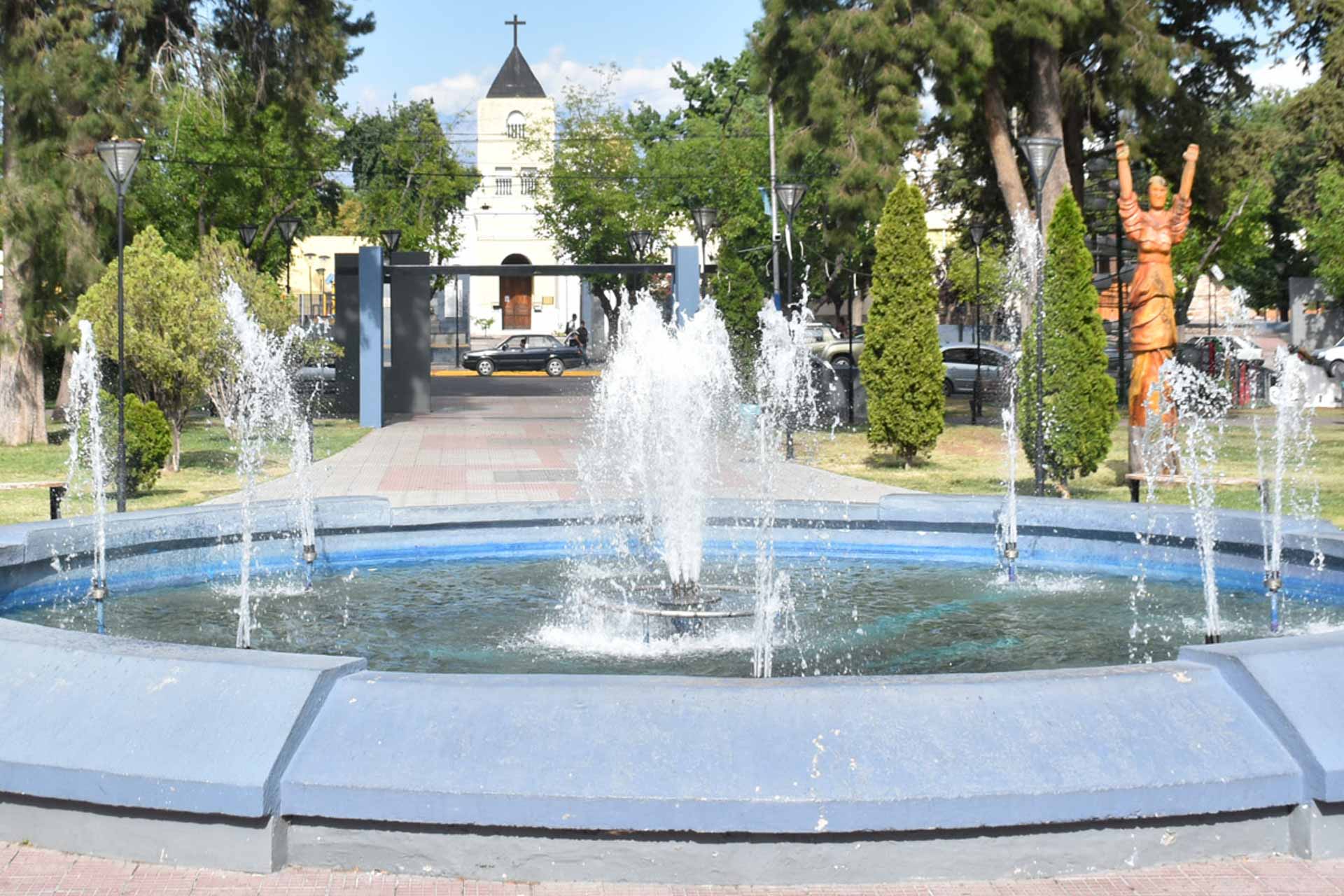 fuente de agua