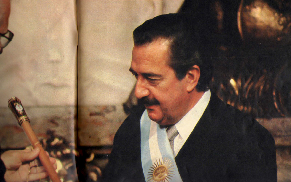 Raúl Alfonsín ex presidente de la Nación