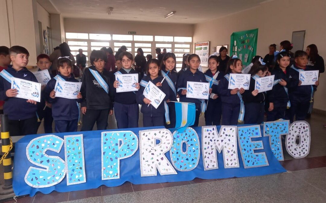La escuela Pezzutti de Corsino, de Guaymallén, compartió momentos de patriotismo, lealtad e inclusión