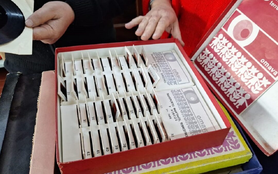 El jardín Merceditas donó elementos históricos al Museo Interactivo Audiovisual