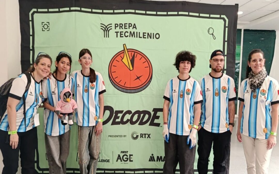 Estudiantes de secundaria representaron a Mendoza en el First Tech Challenge Premier Event México 2026