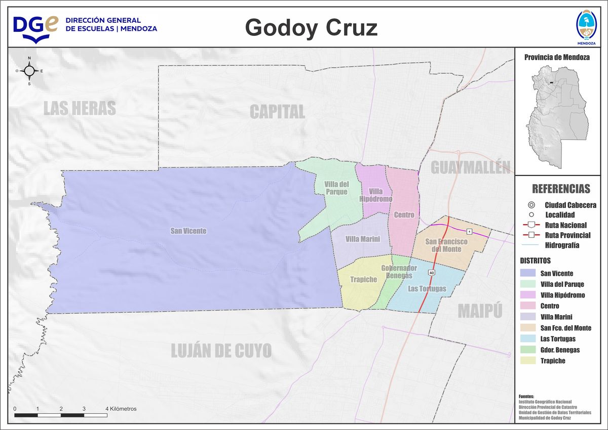 Mapa de GODOY CRUZ
