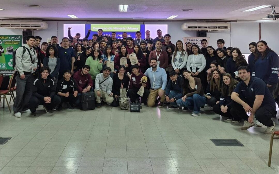 Hackathón de Minería Urbana: estudiantes mendocinos desarrollaron propuestas innovadoras sobre reciclaje y economía circular