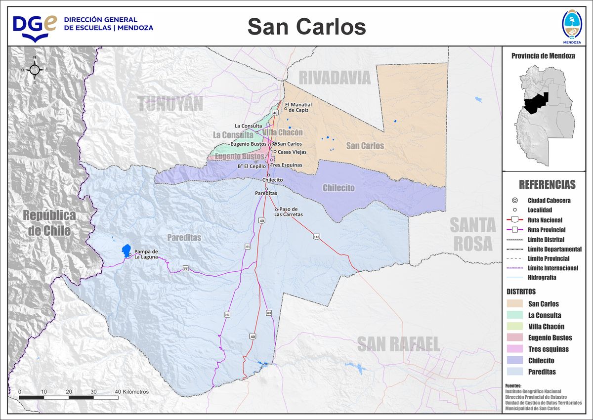 Mapa de SAN CARLOS