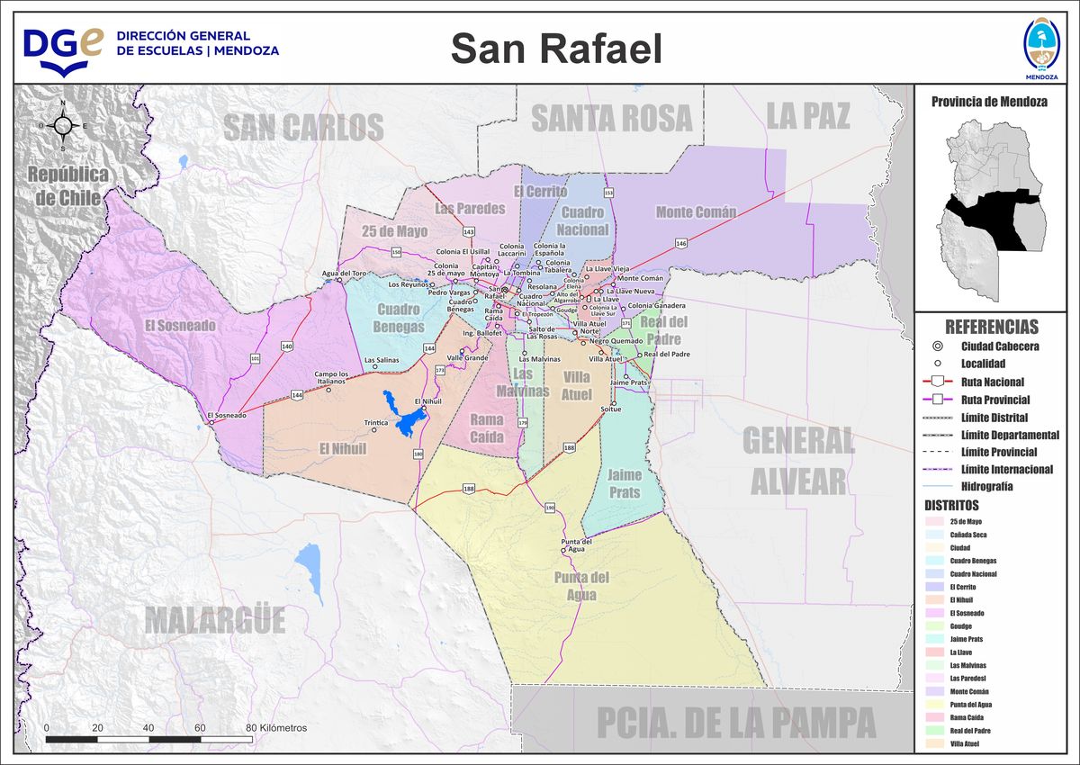 Mapa de SAN RAFAEL
