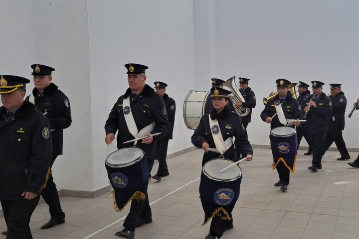 banda de música de la policía