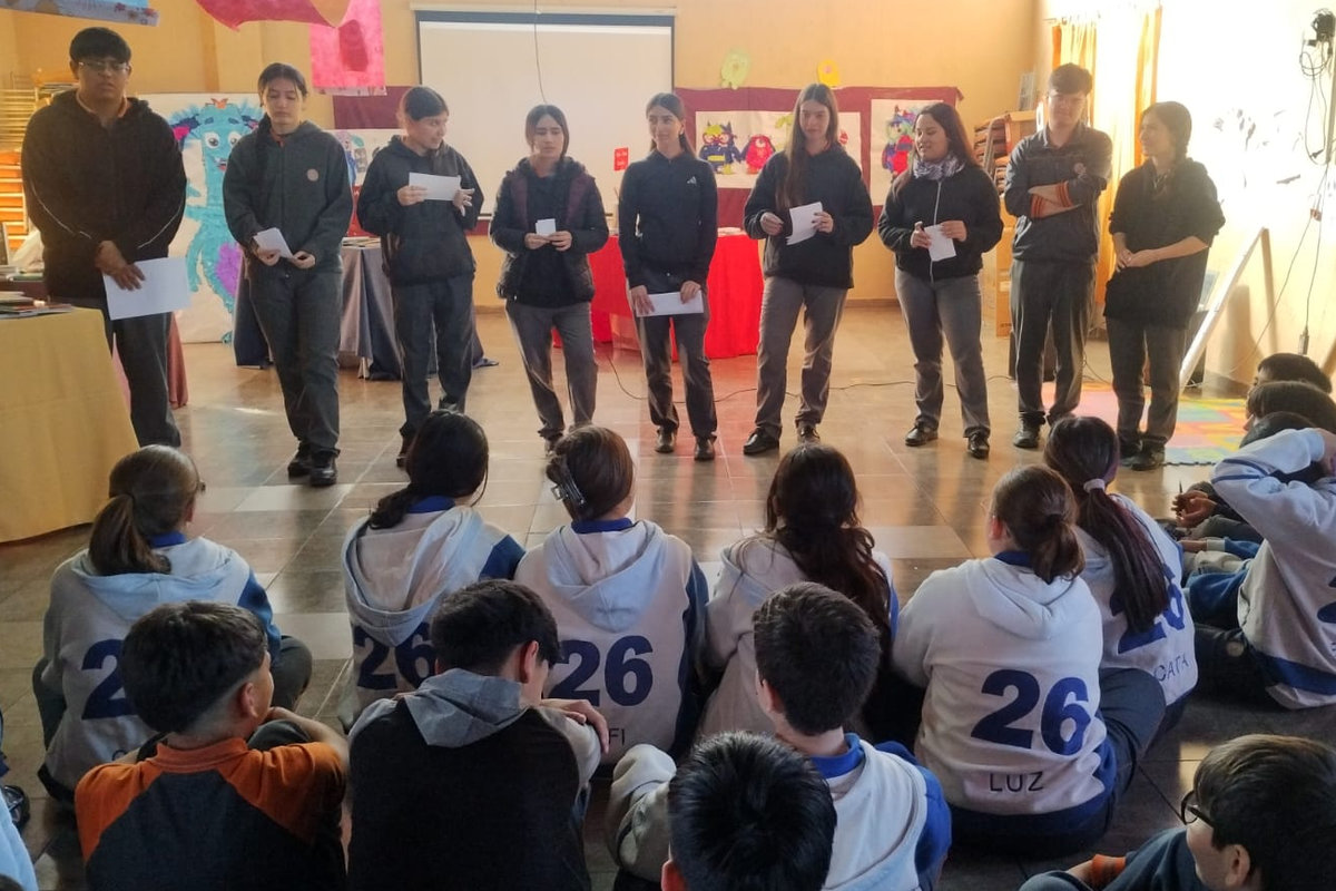 El colegio Clave de Sol de Guaymallén participó de un proyecto de articulación literaria