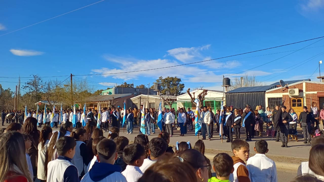 Estudiantes de San Rafael conmemoraron al General José de San Martín