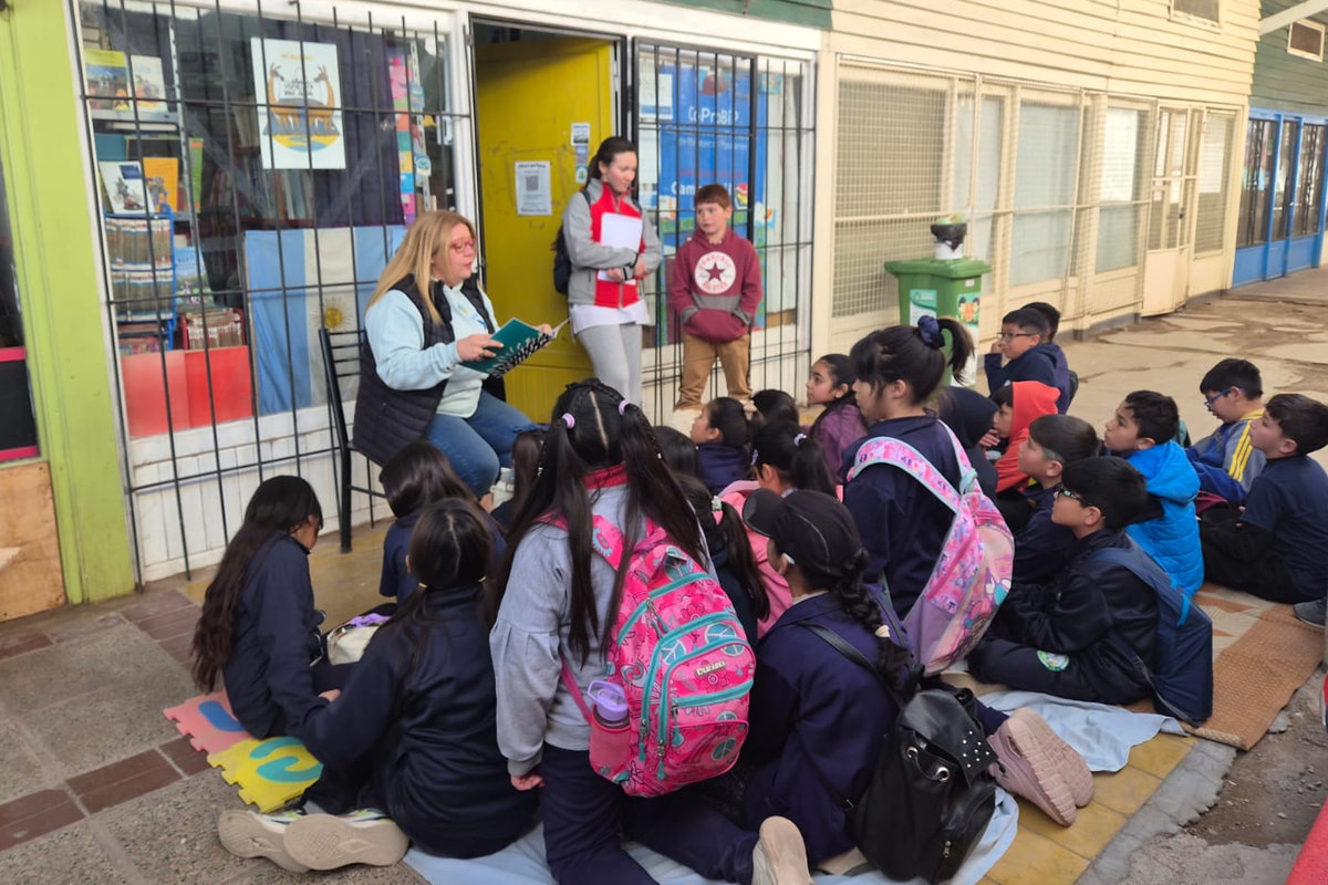 La escuela Combate de Potrerillos de Uspallata se suma a la aventura de leer