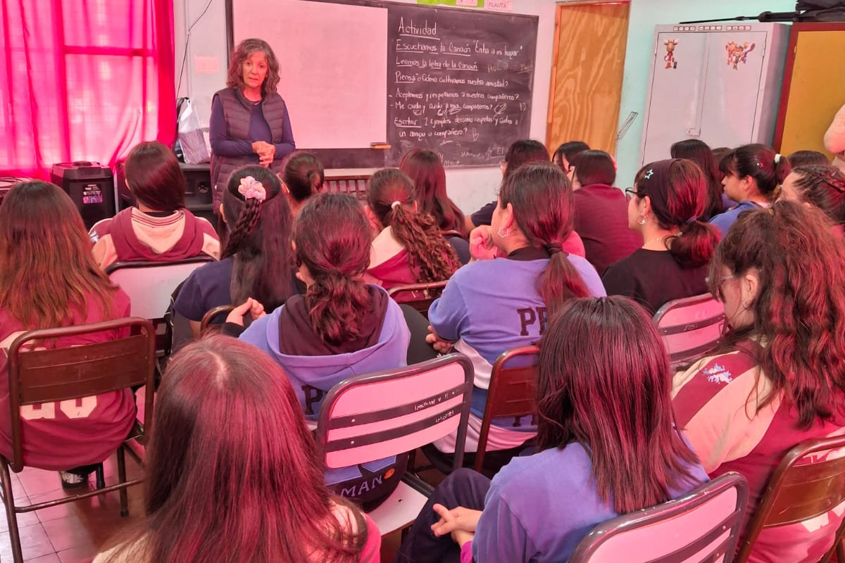 La escuela Ricardo Rojas promueve espacios de reflexión, prevención y construcción ciudadana