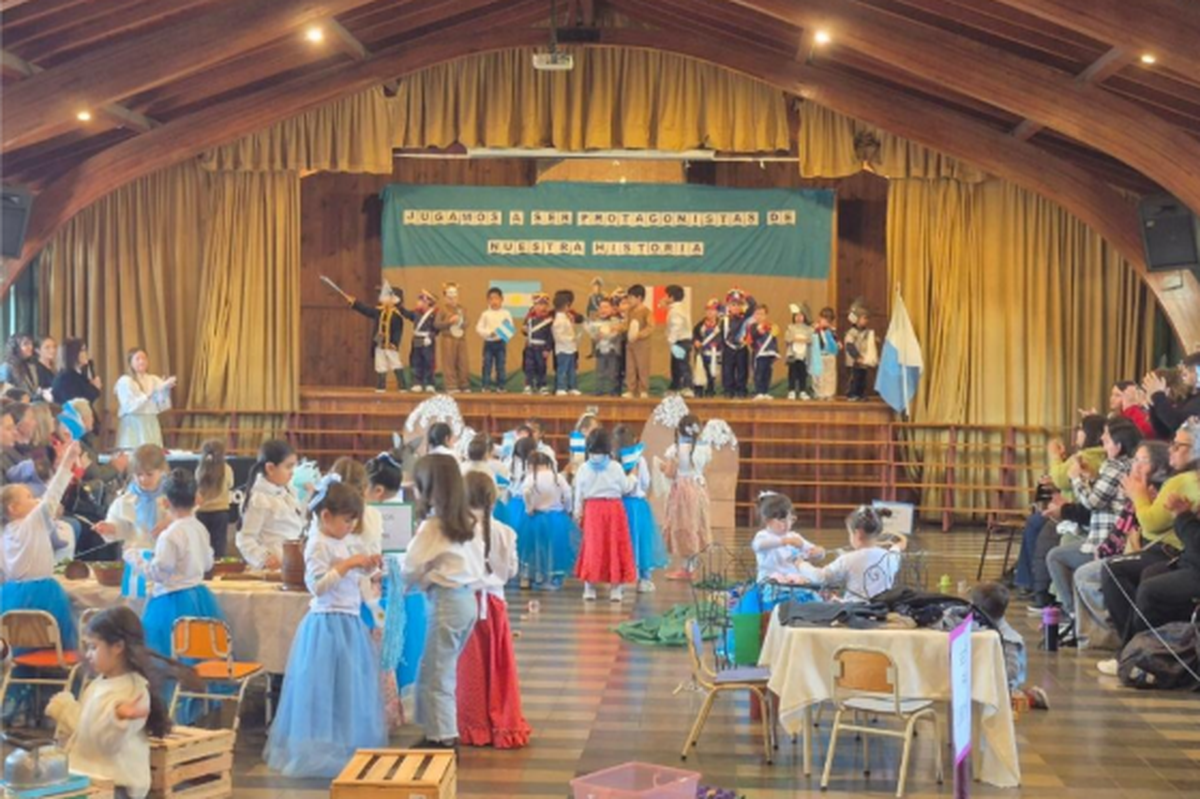 Estudiantes de nivel inicial del Instituto Murialdo participaron en El Streaming de la Historia