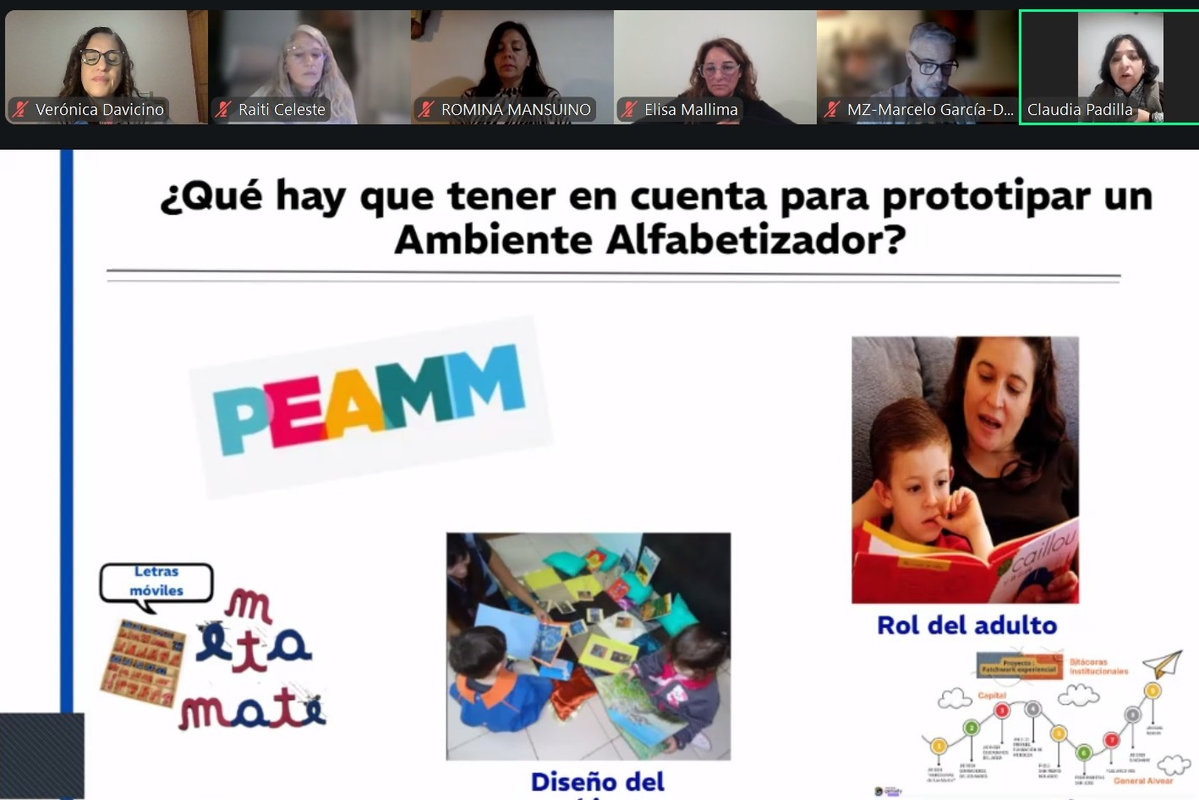 Nivel Inicial presentó sus avances en Patchwork Experiencial y el método Montessori del Jardín Ternuritas