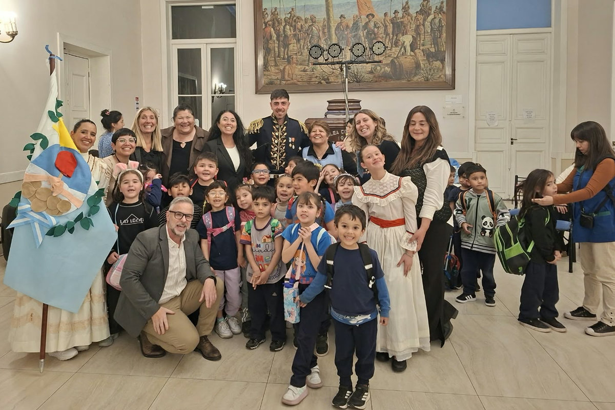 Jardines participaron del evento artístico Don José, gran general, el papá de Merceditas