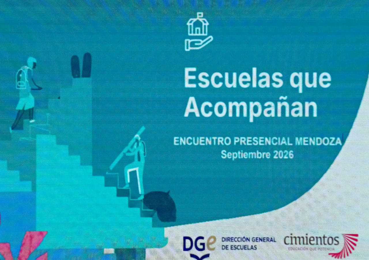 Flayer “Escuelas que Acompañan” fortalece el acompañamiento de las trayectorias educativas en Mendoza