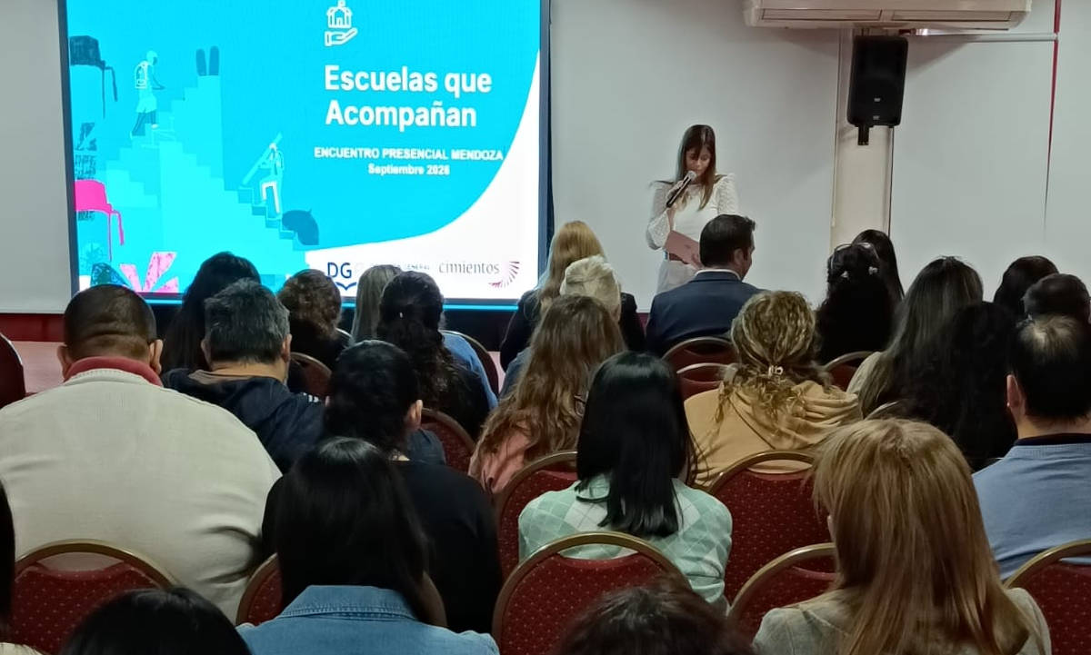 “Escuelas que Acompañan” fortalece el acompañamiento de las trayectorias educativas en Mendoza